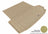 MAXpider Rubber Floor Mats for BMW [Covers Cargo (Trunk), Tan] M1BM0481302