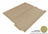 MAXpider Rubber Floor Mats for 2018 2017 2016 2015 2014 BMW X5 [Covers Cargo (Trunk), Tan] M1BM0551302