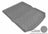MAXpider Rubber Floor Mats for 2019 2018 2017 2016 2015 2014 2013 Cadillac ATS [Covers Cargo (Trunk), Gray] M1CD0061301
