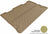 MAXpider Rubber Floor Mats for Suburban 1500/Suburban 2500 [Covers Cargo (Trunk), Tan] M1CH0221302
