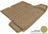 MAXpider Rubber Floor Mats for 2020 2019 2018 2017 2016 2015 2014 2013 2012 Chevrolet Sonic [Covers Cargo (Trunk), Tan] M1CH0291302