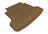MAXpider Rubber Floor Mats for 2017 2016 2015 Chrysler 200 [Covers Cargo (Trunk), Tan] M1CY0031302