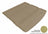 MAXpider Rubber Floor Mats for 2020 2019 2018 2017 2016 2015 2014 2013 2012 2011 2010 2009 Dodge Journey [Covers Cargo (Trunk), Tan] M1DG0051302