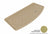 MAXpider Rubber Floor Mats for 2021 2020 2019 2018 2017 2016 2015 2014 2013 2012 2011 Dodge Durango [Covers Cargo (Trunk), Tan] M1DG0061302