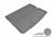 MAXpider Rubber Floor Mats for 2019 2018 2017 2016 Fiat 500X [Covers Cargo (Trunk), Gray] M1FA0051301