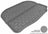 MAXpider Rubber Floor Mats for 2019 2018 2017 2016 2015 2014 2013 2012 2011 2010 2009 Ford Flex [Covers Cargo (Trunk), Gray] M1FR0211301