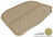 MAXpider Rubber Floor Mats for 2019 2018 2017 2016 2015 2014 2013 2012 2011 2010 2009 Ford Flex [Covers Cargo (Trunk), Tan] M1FR0211302