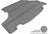 MAXpider Rubber Floor Mats for 2009 2008 2007 2006 2005 Ford Mustang [Covers Cargo (Trunk), Gray] M1FR0221301