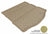 MAXpider Rubber Floor Mats for 2018 2017 2016 2015 2014 2013 2012 Ford Focus [Covers Cargo (Trunk), Tan] M1FR0291302