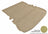 MAXpider Rubber Floor Mats for 2019 2018 2017 2016 2015 2014 2013 2012 2011 Ford Explorer [Covers Cargo (Trunk), Tan] M1FR0361302
