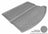 MAXpider Rubber Floor Mats for 2019 2018 2017 2016 2015 2014 2013 Ford Escape [Covers Cargo (Trunk), Gray] M1FR0561301