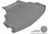 MAXpider Rubber Floor Mats for 2012 2011 2010 2009 2008 Honda Accord [Covers Cargo (Trunk), Gray] M1HD0081301