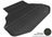MAXpider Rubber Floor Mats for 2015 2014 2013 2012 Honda Crosstour [Covers Cargo (Trunk), Black] M1HD0281309
