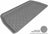 MAXpider Rubber Floor Mats for 2017 2016 2015 2014 2013 2012 2011 Honda Odyssey [Covers Cargo (Trunk), Gray] M1HD0381301