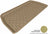 MAXpider Rubber Floor Mats for 2017 2016 2015 2014 2013 2012 2011 Honda Odyssey [Covers Cargo (Trunk), Tan] M1HD0381302