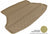 MAXpider Rubber Floor Mats for 2015 2014 2013 2012 Honda Civic [Covers Cargo (Trunk), Tan] M1HD0411302