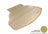 MAXpider Rubber Floor Mats for 2017 2016 2015 2014 2013 Honda Accord [Covers Cargo (Trunk), Tan] M1HD0481302