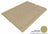 MAXpider Rubber Floor Mats for 2010 2009 2008 2007 2006 Hummer H3 [Covers Cargo (Trunk), Tan] M1HE0011302