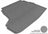 MAXpider Rubber Floor Mats for 2014 2013 2012 2011 Hyundai Sonata [Covers Cargo (Trunk), Gray] M1HY0381301