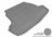 MAXpider Rubber Floor Mats for 2019 2018 2017 2016 2015 Hyundai Sonata [Covers Cargo (Trunk), Gray] M1HY0541301