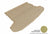 MAXpider Rubber Floor Mats for 2018 2017 2016 Hyundai Tucson [Covers Cargo (Trunk), Tan] M1HY0661302