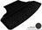 MAXpider Rubber Floor Mats for INFINITI [Covers Cargo (Trunk), Black] M1IN0051309