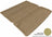 MAXpider Rubber Floor Mats for INFINITI/Nissan [Covers Cargo (Trunk), Tan] M1IN0081302