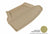 MAXpider Rubber Floor Mats for 2019 2018 2017 2016 INFINITI Q50 [Covers Cargo (Trunk), Tan] M1IN0171302