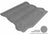 MAXpider Rubber Floor Mats for 2014 2013 2012 2011 Jeep Wrangler [Covers Cargo (Trunk), Gray] M1JP0031301