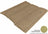 MAXpider Rubber Floor Mats for 2021 2020 2019 2018 2017 2016 2015 2014 2013 2012 2011 Jeep Grand Cherokee [Covers Cargo (Trunk), Tan] M1JP0041302