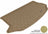 MAXpider Rubber Floor Mats for 2013 2012 2011 2010 Kia Soul [Covers Cargo (Trunk), Tan] M1KA0081302