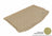 MAXpider Rubber Floor Mats for 2019 2018 2017 2016 2015 2014 Kia Soul [Covers Cargo (Trunk), Tan] M1KA0201302