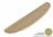 MAXpider Rubber Floor Mats for Rio/Sorento [Covers Cargo (Trunk), Tan] M1KA0241302