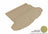 MAXpider Rubber Floor Mats for Rio/Sportage [Covers Cargo (Trunk), Tan] M1KA0401302