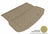 MAXpider Rubber Floor Mats for Range Rover Evoque/Range Rover Sport [Covers Cargo (Trunk), Tan] M1LR0061302
