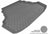 MAXpider Rubber Floor Mats for 2012 2011 2010 2009 2008 2007 Lexus ES350 [Covers Cargo (Trunk), Gray] M1LX0001301