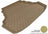 MAXpider Rubber Floor Mats for 2012 2011 2010 2009 2008 2007 Lexus ES350 [Covers Cargo (Trunk), Tan] M1LX0001302
