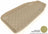 MAXpider Rubber Floor Mats for Lexus [Covers Cargo (Trunk), Tan] M1LX0251302