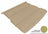 MAXpider Rubber Floor Mats for Mercedes-Benz [Covers Cargo (Trunk), Tan] M1MB0531302
