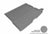 MAXpider Rubber Floor Mats for Mercedes-Benz [Covers Cargo (Trunk), Gray] M1MB0791301