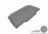 MAXpider Rubber Floor Mats for 2016 2015 2014 Mini Cooper Countryman [Covers Cargo (Trunk), Gray] M1MN0091301