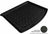 MAXpider Rubber Floor Mats for 2013 2012 2011 2010 Mazda 3 [Covers Cargo (Trunk), Black] M1MZ0151309