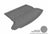 MAXpider Rubber Floor Mats for 3/3 Sport [Covers Cargo (Trunk), Gray] M1MZ0431301