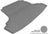 MAXpider Rubber Floor Mats for 2014 2013 2012 2011 2010 2009 Nissan Maxima [Covers Cargo (Trunk), Gray] M1NS0301301