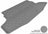 MAXpider Rubber Floor Mats for 2017 2016 2015 2014 2013 2012 2011 Nissan Juke [Covers Cargo (Trunk), Gray] M1NS0311301