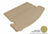 MAXpider Rubber Floor Mats for 2020 2019 2018 2017 2016 2015 2014 Nissan Rogue [Covers Cargo (Trunk), Tan] M1NS0681302