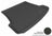 MAXpider Rubber Floor Mats for Saab [Covers Cargo (Trunk), Black] M1SA0021309