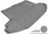 MAXpider Rubber Floor Mats for 2014 2013 2012 2011 2010 Subaru Legacy [Covers Cargo (Trunk), Gray] M1SB0041301