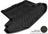 MAXpider Rubber Floor Mats for 2014 2013 2012 2011 2010 Subaru Legacy [Covers Cargo (Trunk), Black] M1SB0041309