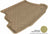 MAXpider Rubber Floor Mats for 2007 2006 2005 2004 2003 2002 Subaru Impreza [Covers Cargo (Trunk), Tan] M1SB0051302